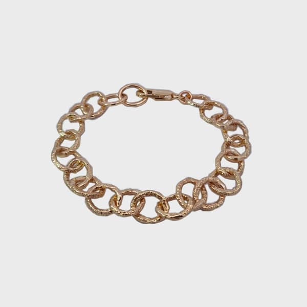 Molten Link bracelet - yellow GOLD
