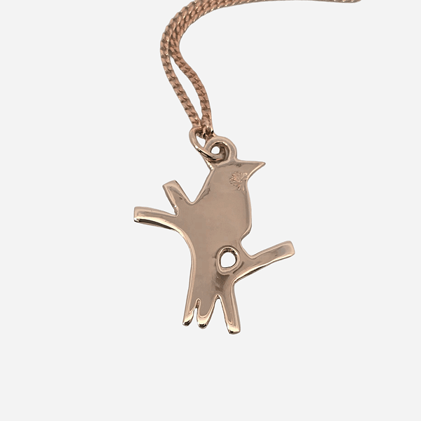 PD 9Y670 9ct Gold TUI silhouette pendant (excludes chain)